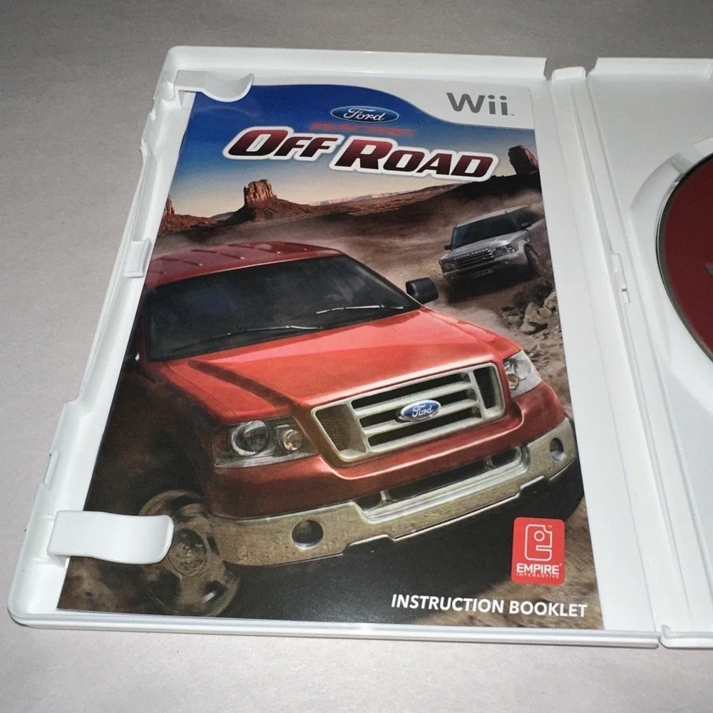 Ford Racing: Off Road (Nintendo Wii, 2008) Complete CIB Near Mint Condition